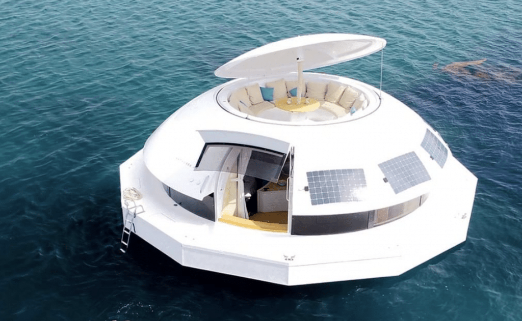 You Can Now Sail The World On A Luxury, Floating Pod