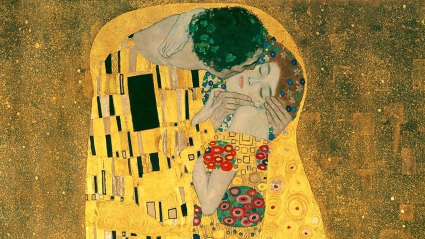 The Kiss by Gustav Kilmt