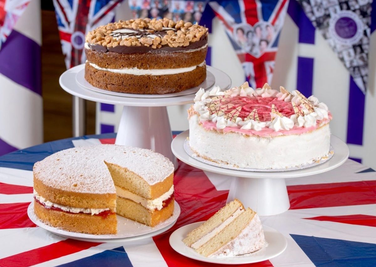 cadbury-world-jubilee-tea-party-selection-of-cakes-on-tiers