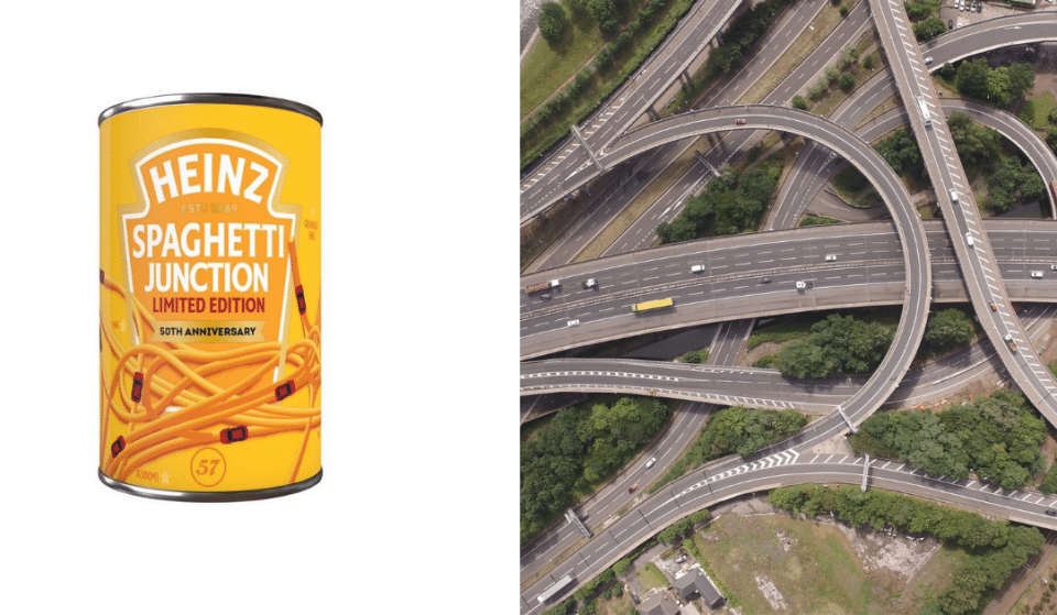 Heinz Has Launched Limited Edition Tins To Mark 50 Years Of Birmingham’s Spaghetti Junction