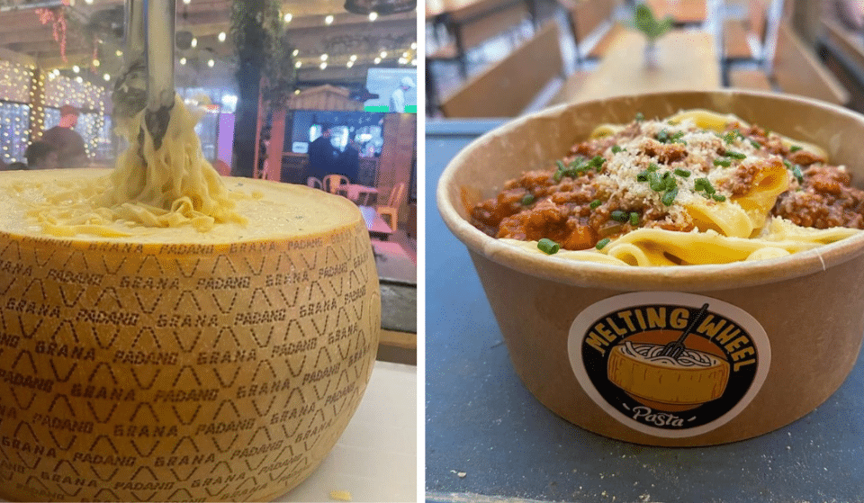 This Italian Pop-Up That Makes Tasty Pasta In A Whole Wheel Of Cheese Has Arrived In Birmingham