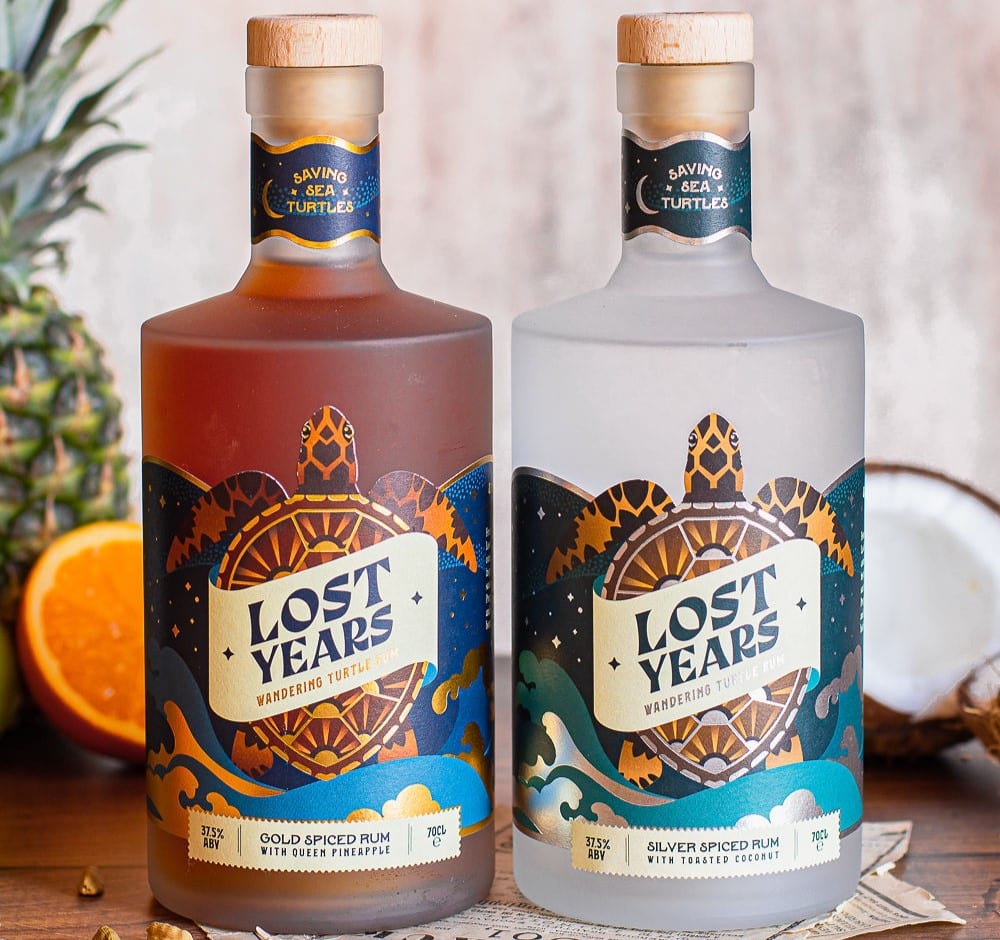 Lost Years Rum two new spiced rums, gold and silver spiced.
