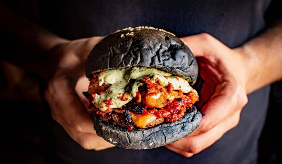 This Monstrous Black Bun Burger Is Horrifyingly Tempting And Perfect For Halloween