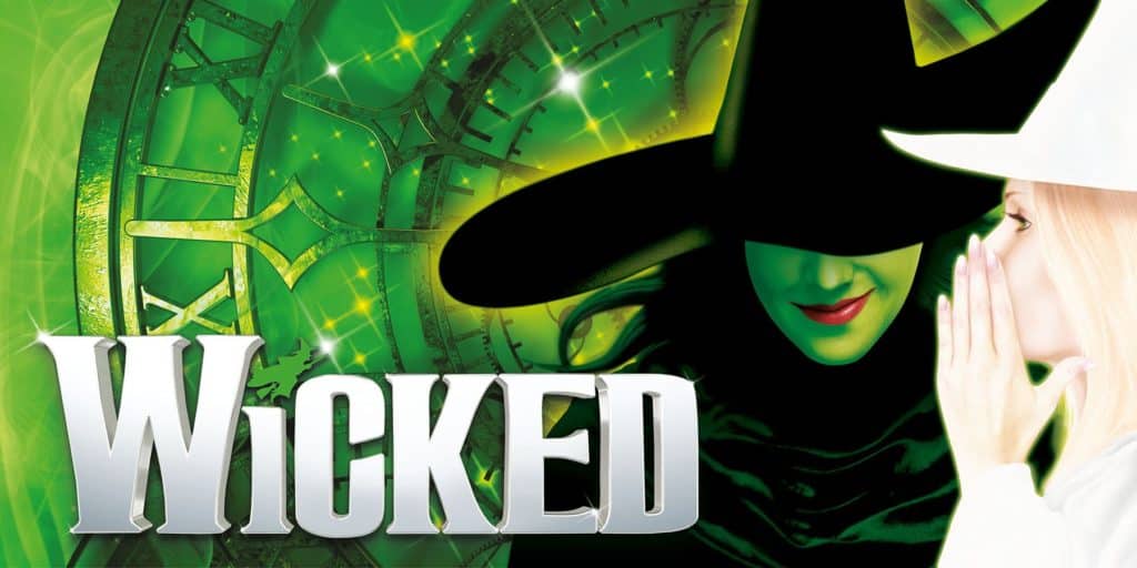 Poster for wicked in Birmingham