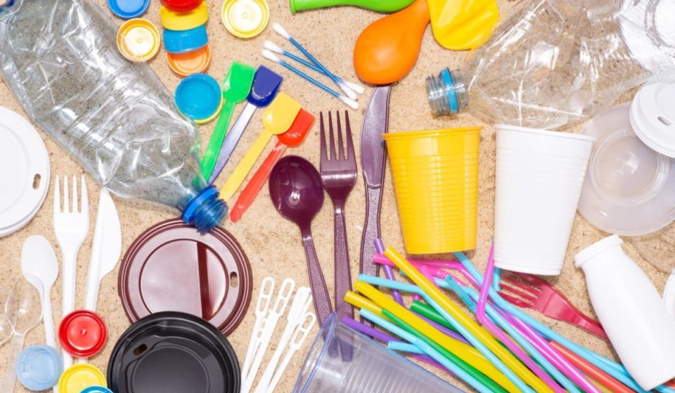Single-Use Plastic Items Such As Plates And Cutlery Have Now Been Banned In England