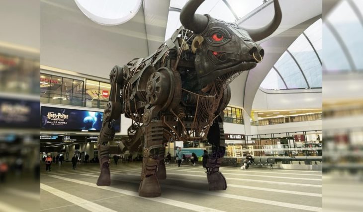 You Can Name The Commonwealth Games’ Mechanical Bull Before It Arrives At New Street Station
