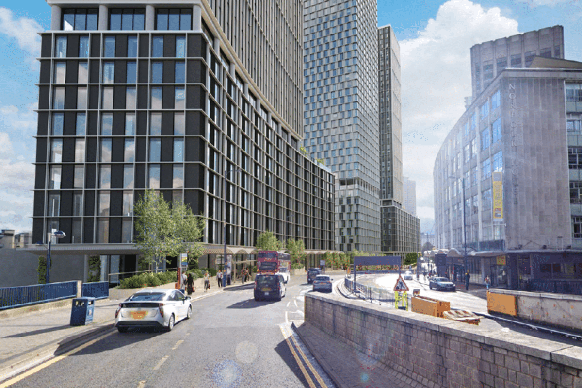 Image mock-up of Ringway Centre replacement