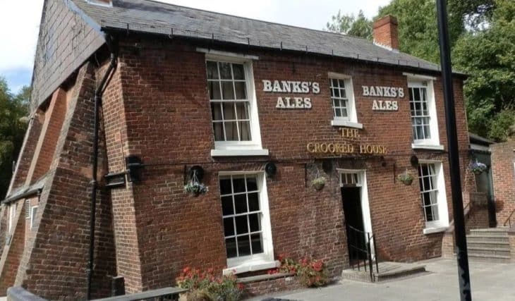 The Iconic Wonky Pub Near Birmingham Is Now Up For Sale For £675,000