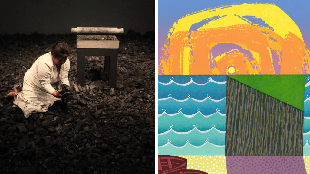 Work from two of the best art exhibitions in Birmingham, Melati Suryodarmo and Eric Gaskall