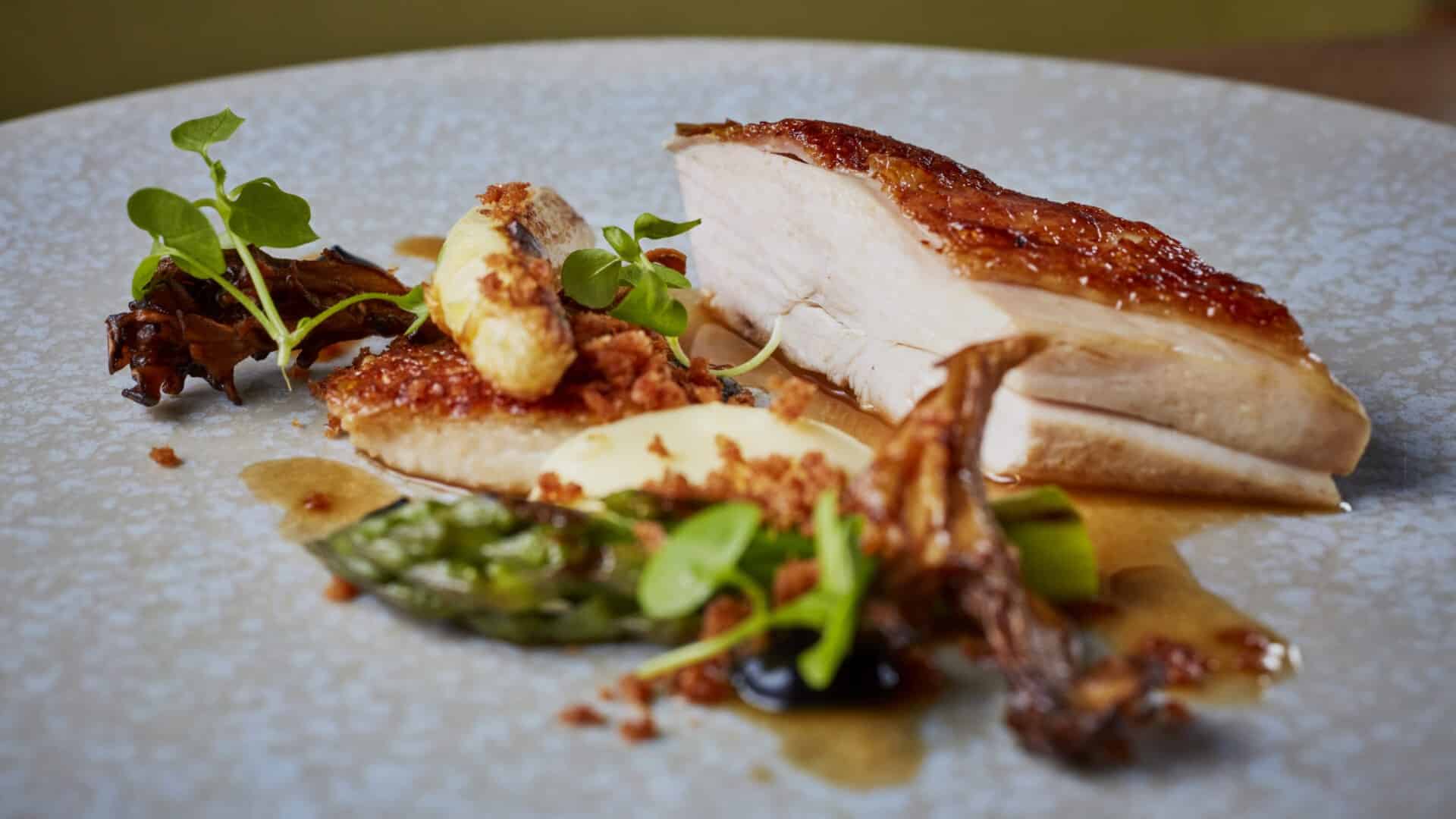 Chicken from Simpson's, one the best restaurants in Birmingham 