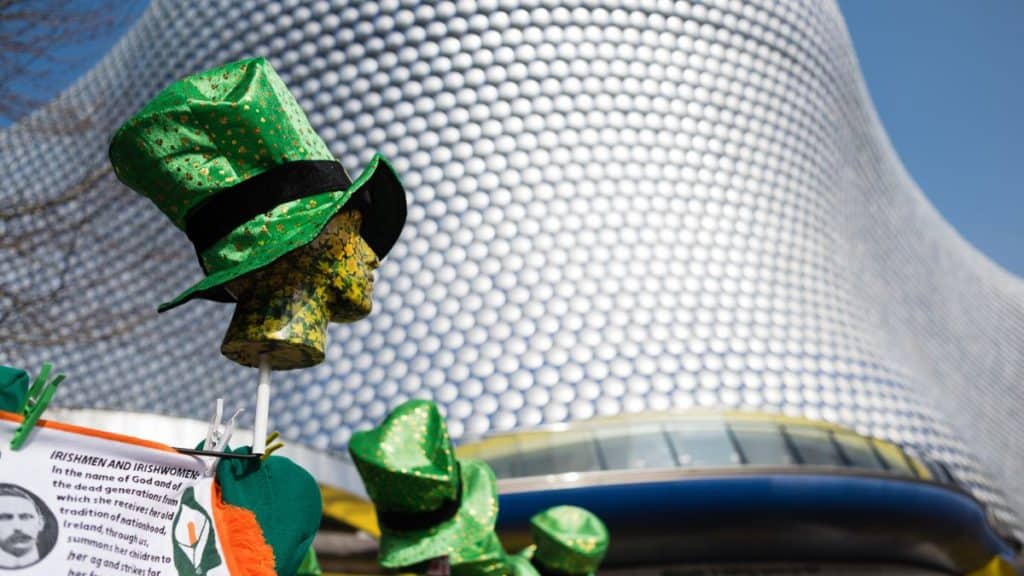 Thousands of local people turn out to celebrate St Patrick's Day in the city centre.The day featured a parade and carnival in the Digbeth area of Birmingham.